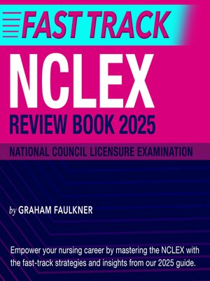 cover image of NCLEX Review Book 2025 Fast Track